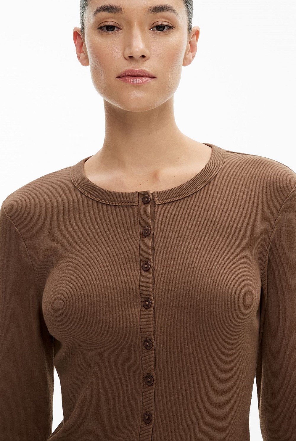 Button Front Top