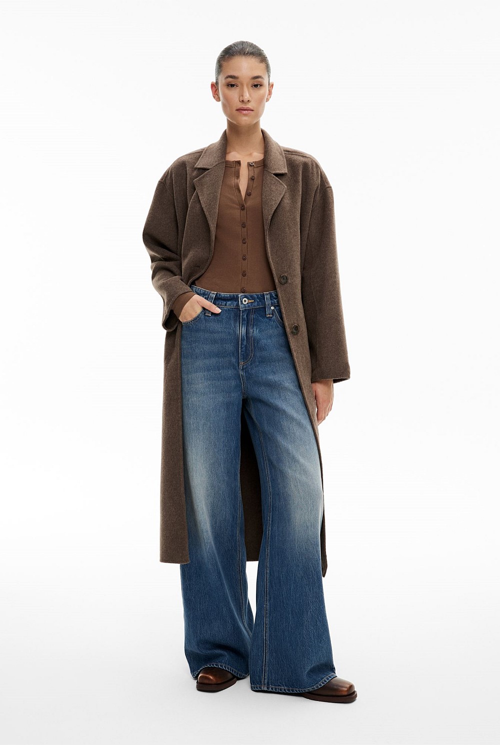 Button Front Top