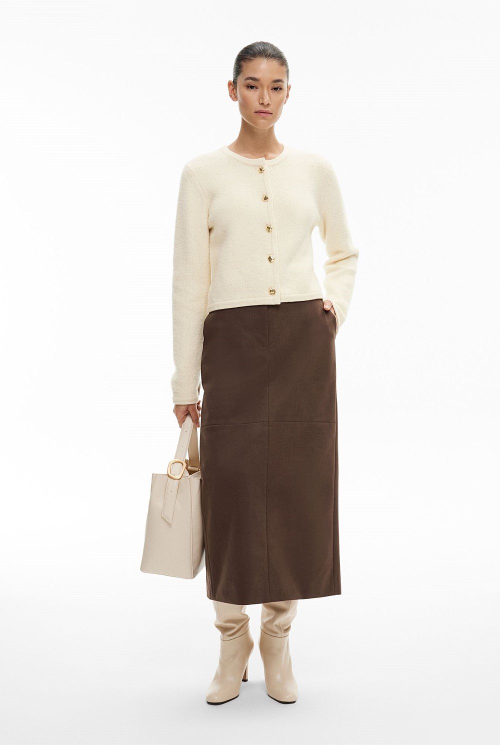 Button Boucle Cardigan