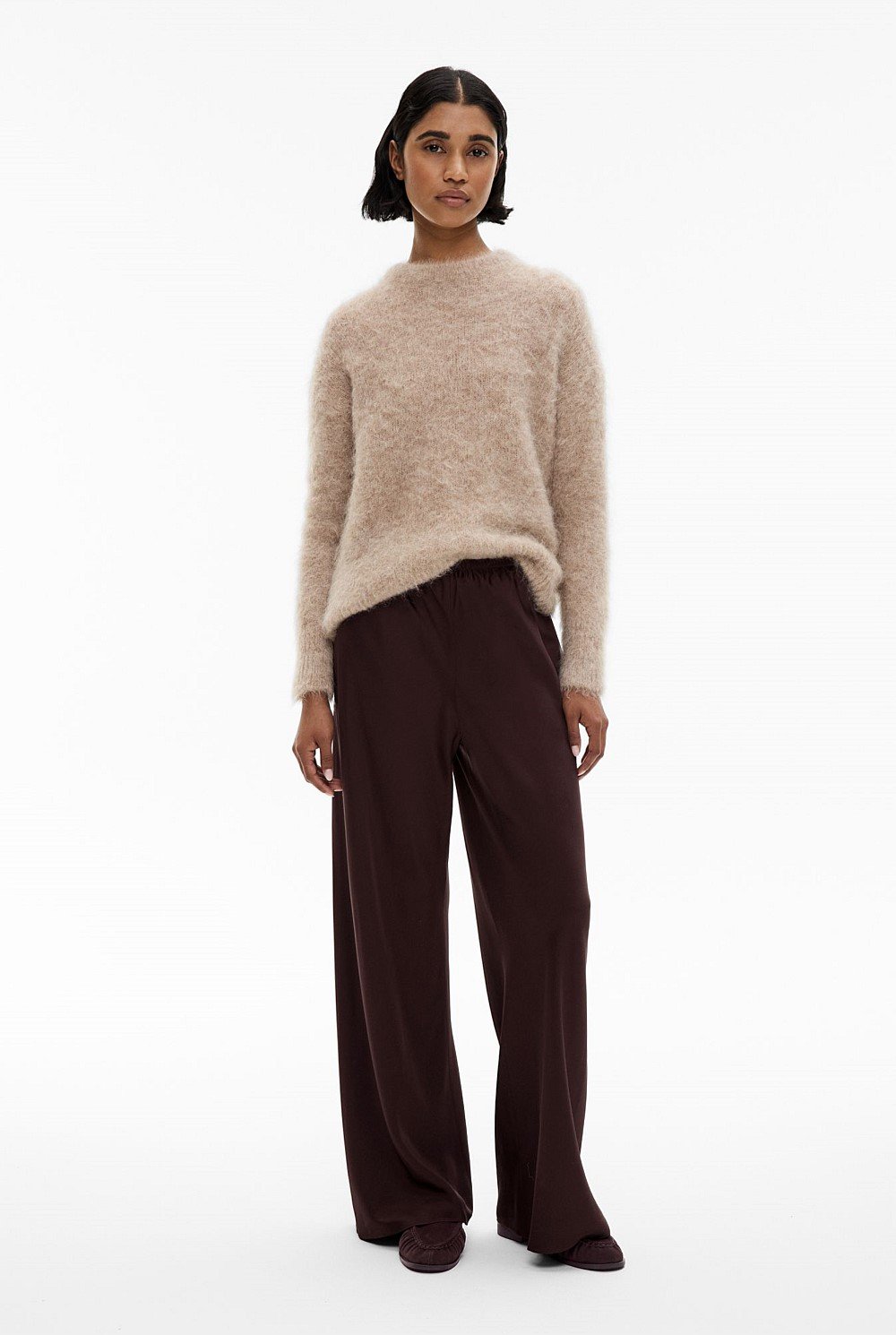 Bias Pull On Pant