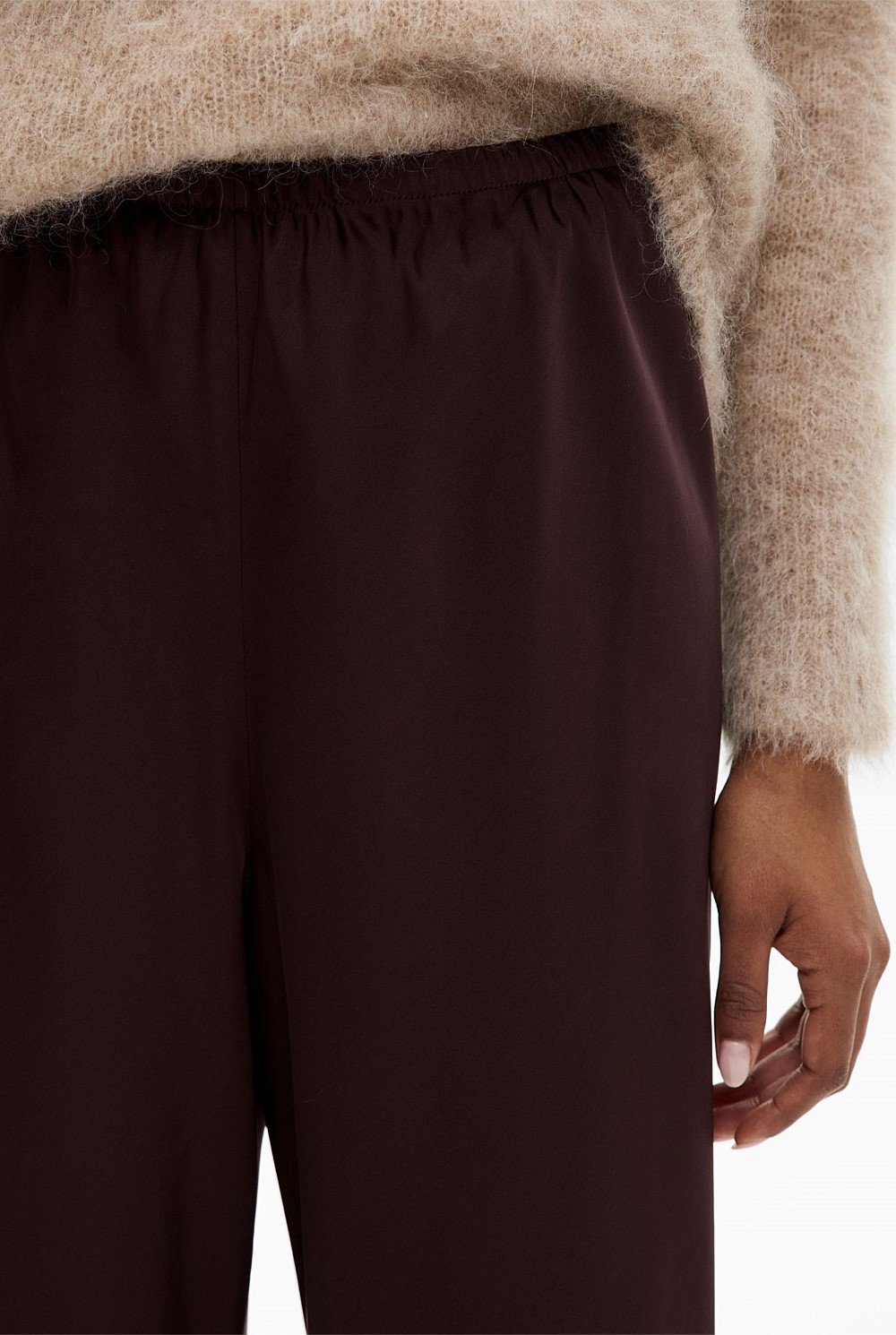 Bias Pull On Pant