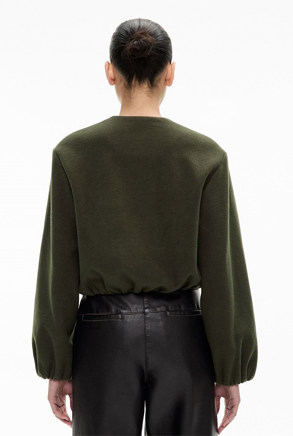 Felted Bomber Jacket