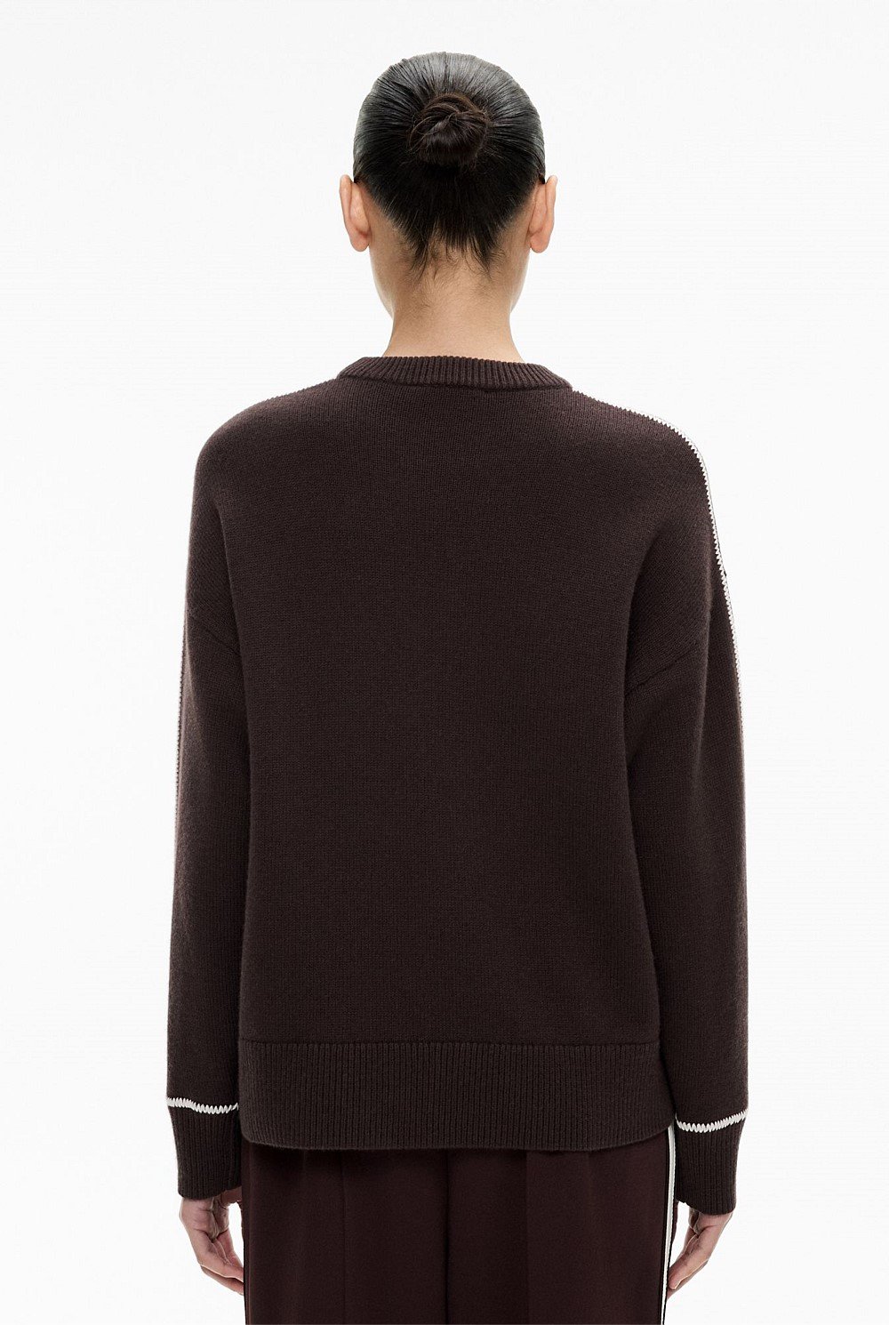 Contrast Detail Knit