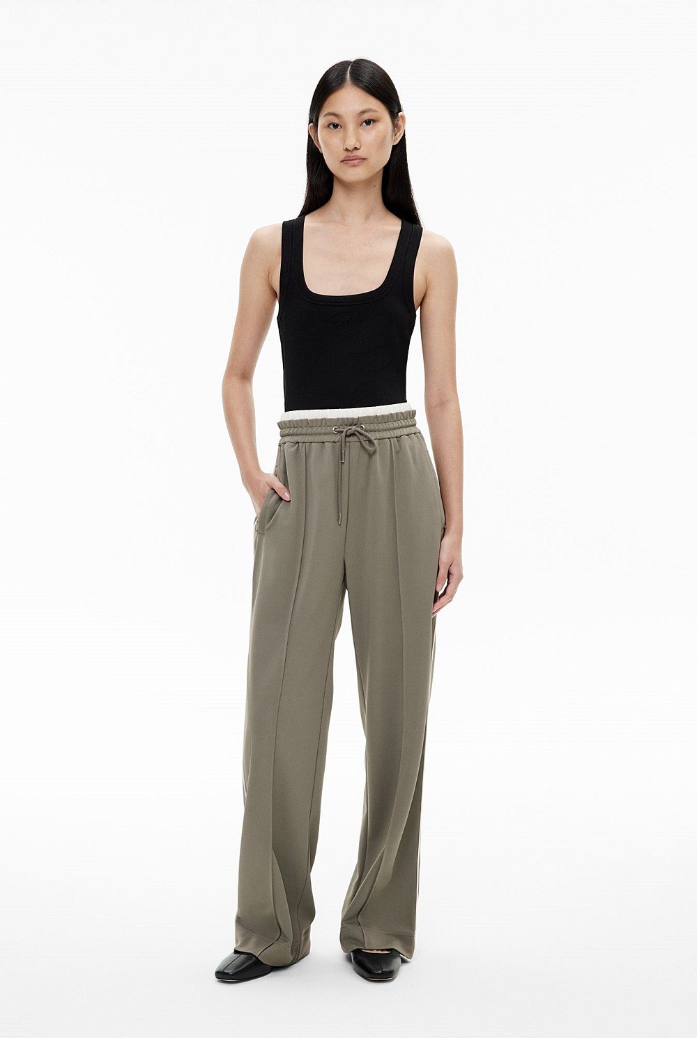 Double Waist Band Trackpants