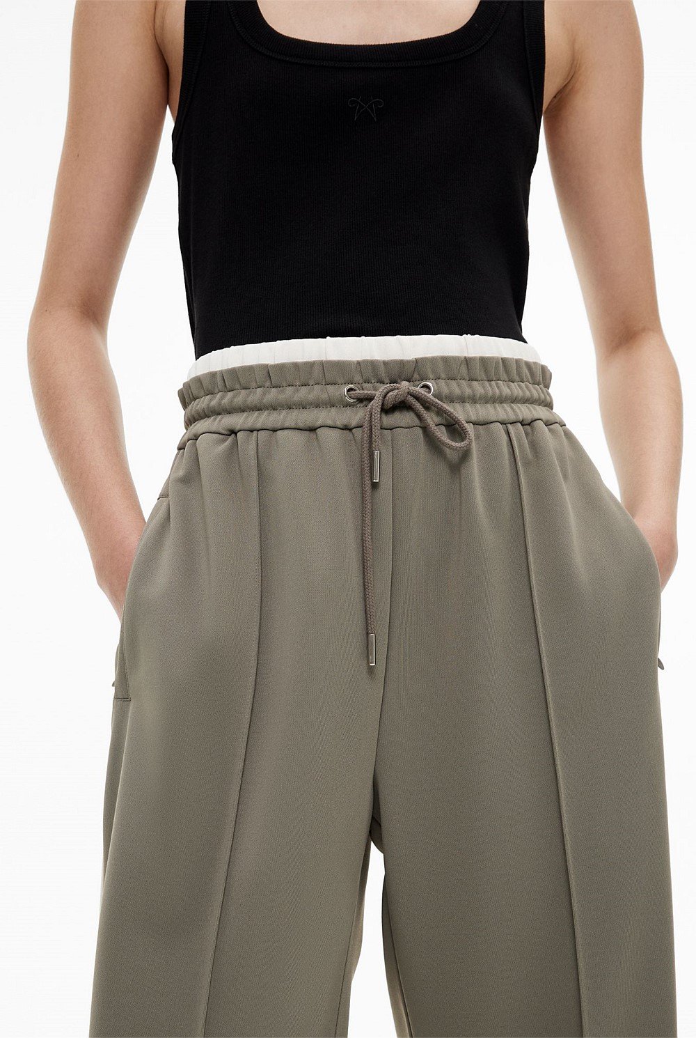 Double Waist Band Trackpants