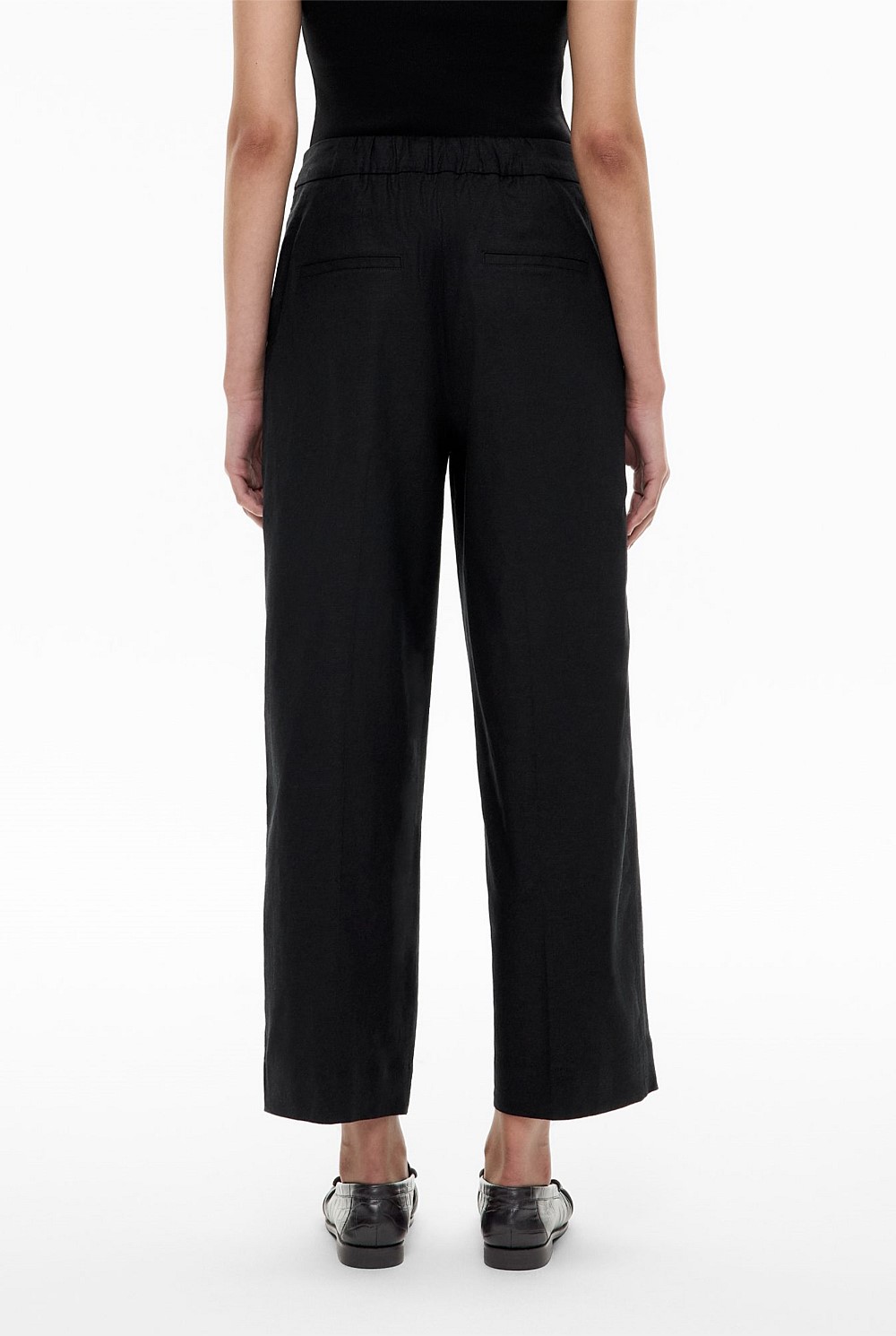 Linen Crop Pant