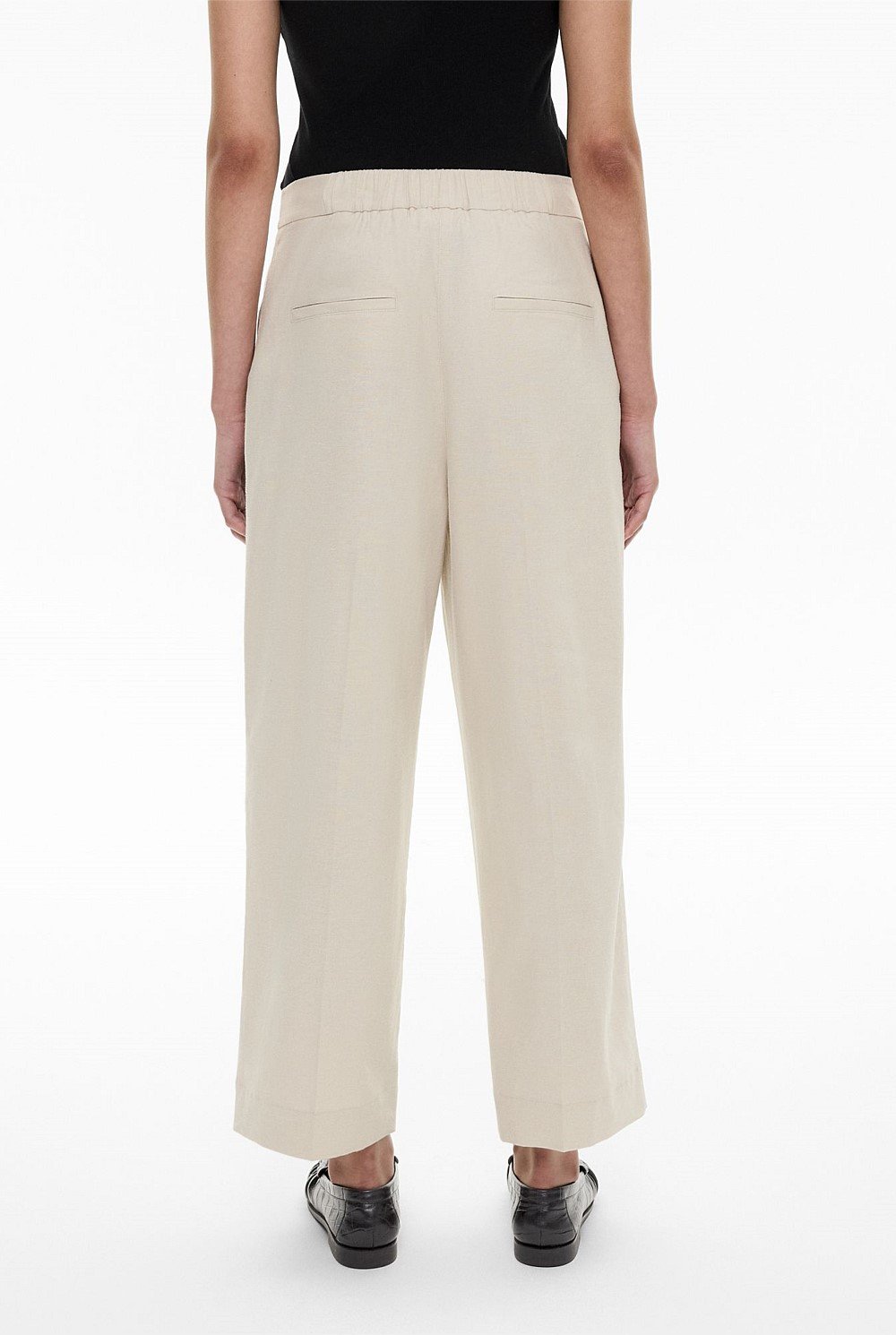 Linen Crop Pant