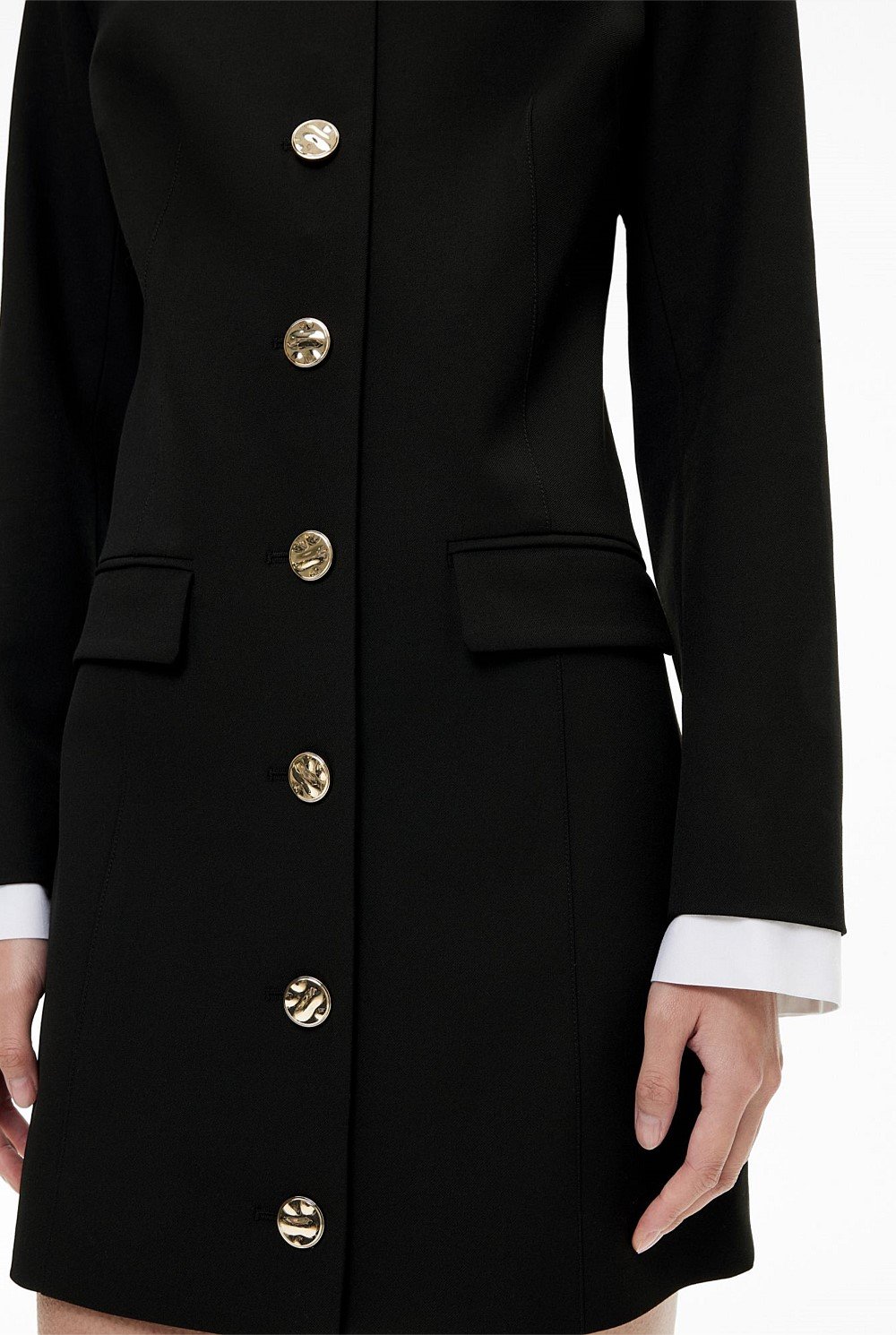 Button Detail Dress