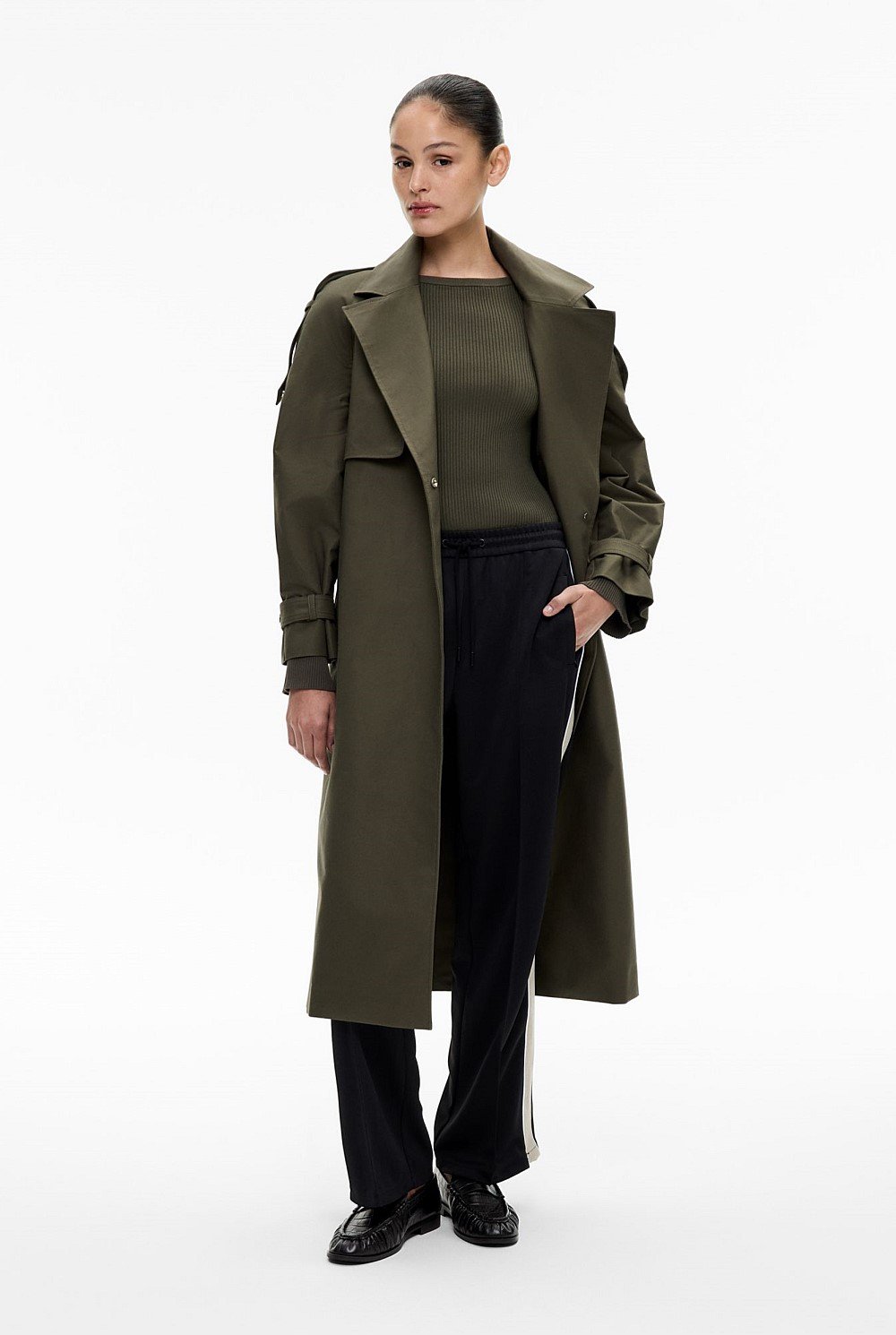 Asymmetric Hem Knit