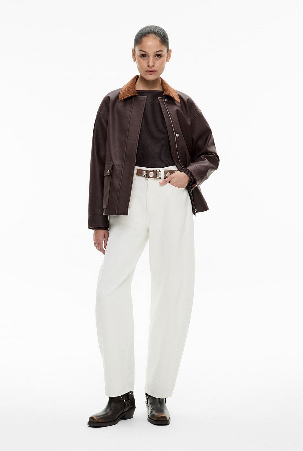 Cord Collar Jacket