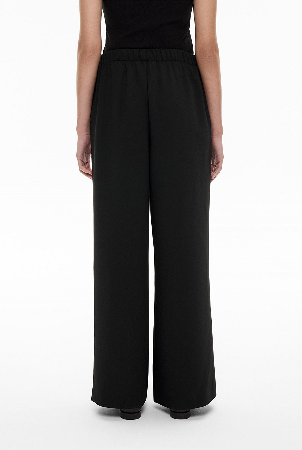 Crepe Track Pants