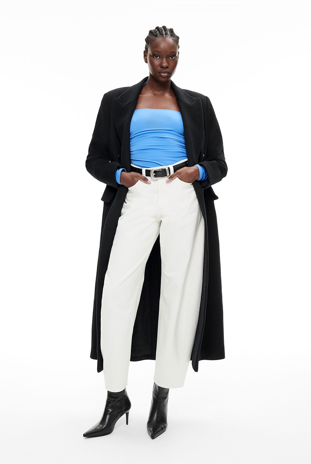Square Neck Ruched Top