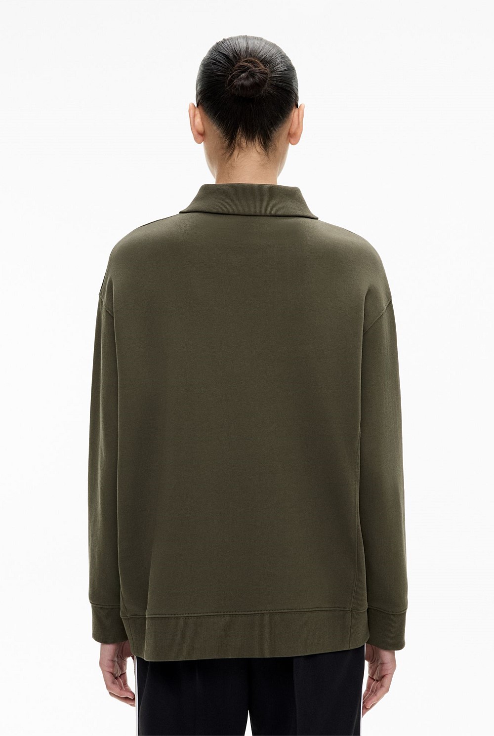 Longline Zip Sweater