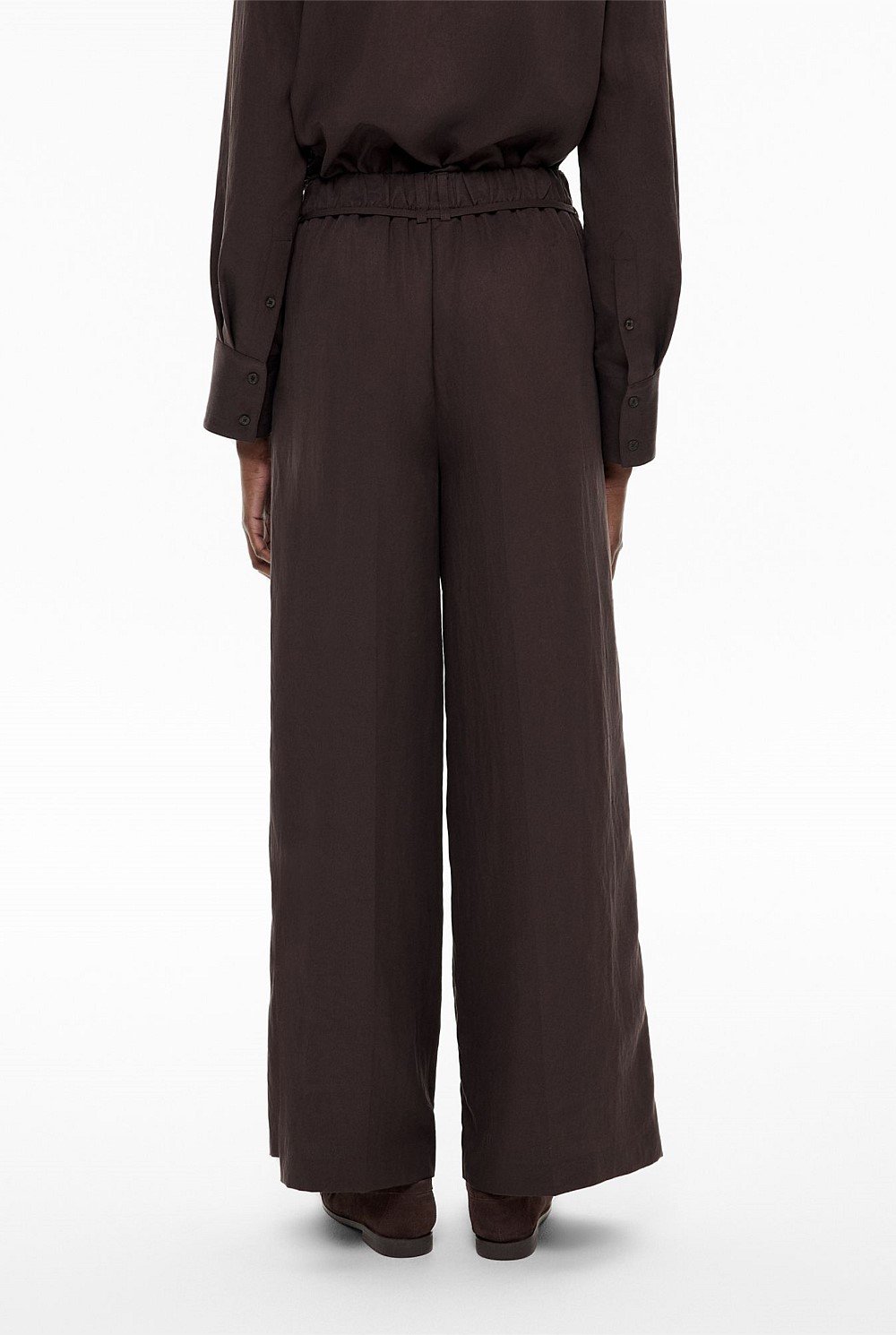 Fine Belt Detail Pants
