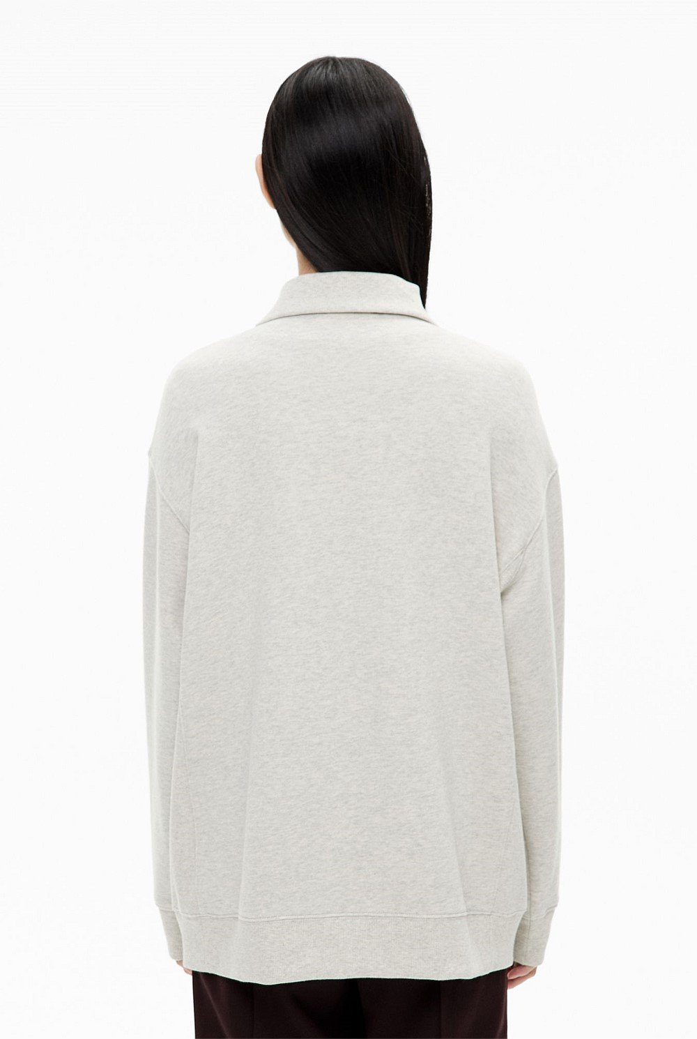 Longline Zip Sweater