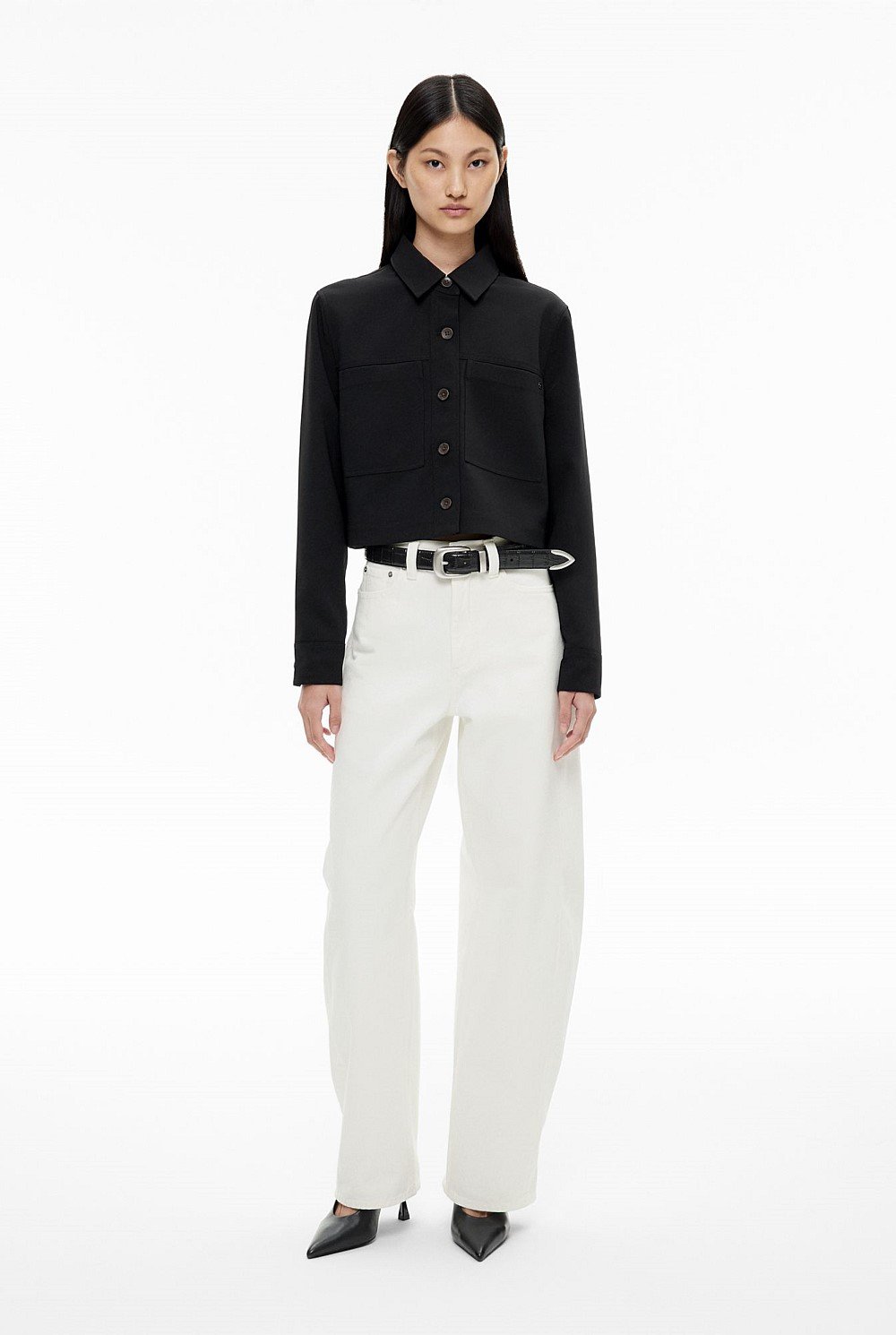 Patch Pocket Shacket