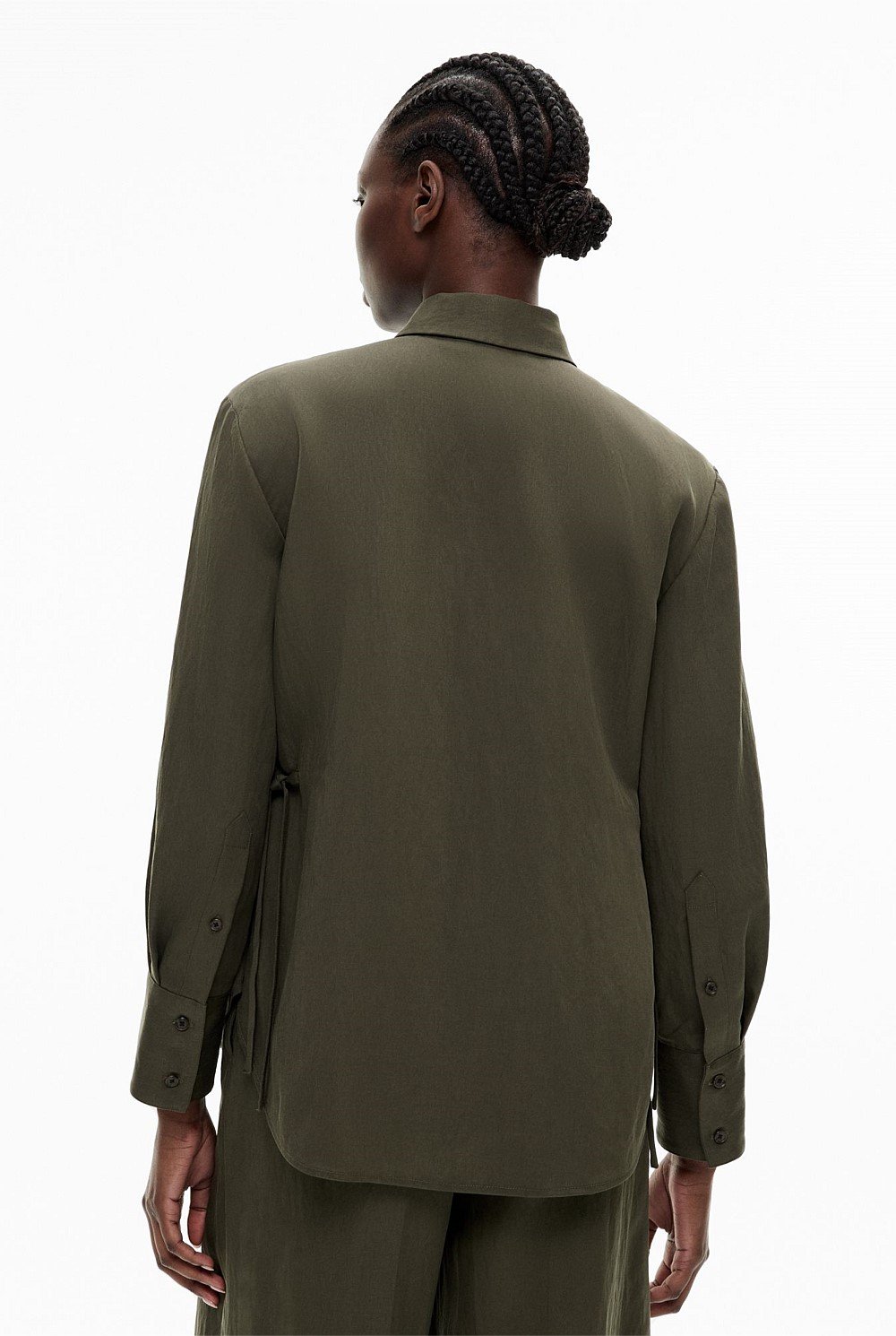 Cinched Waist Shirt