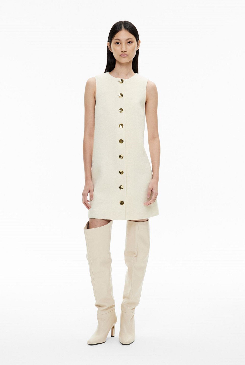 Boucle Mini Dress