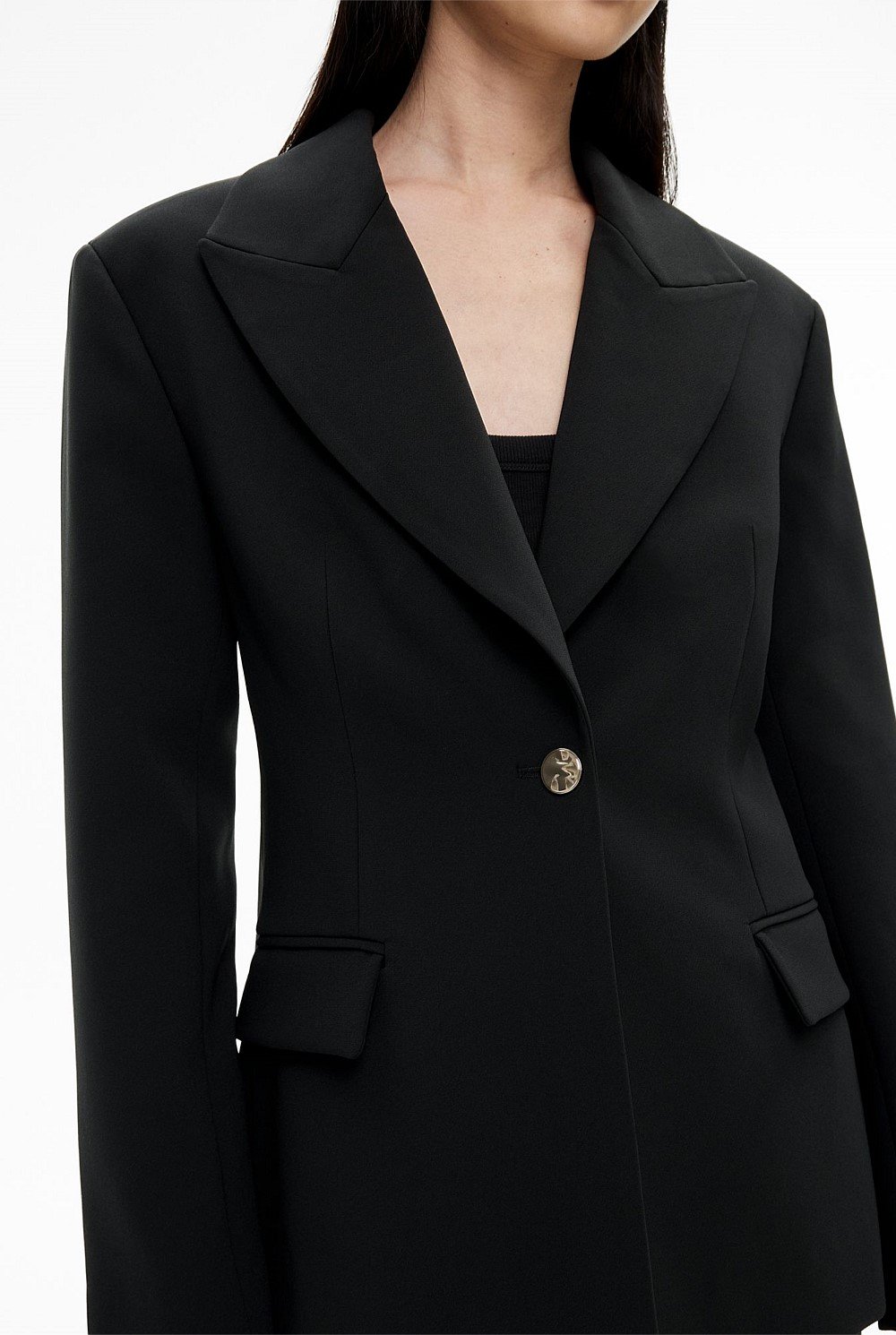 Sculpted Blazer