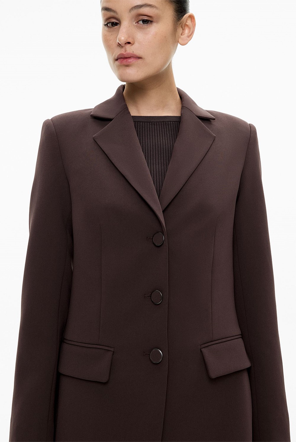 Waist Tab Blazer