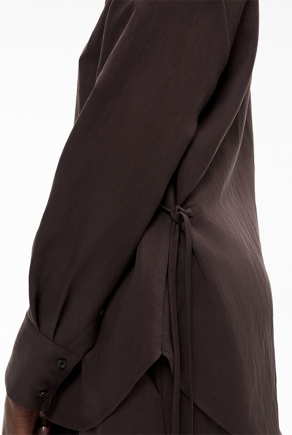 Cinched Waist Shirt