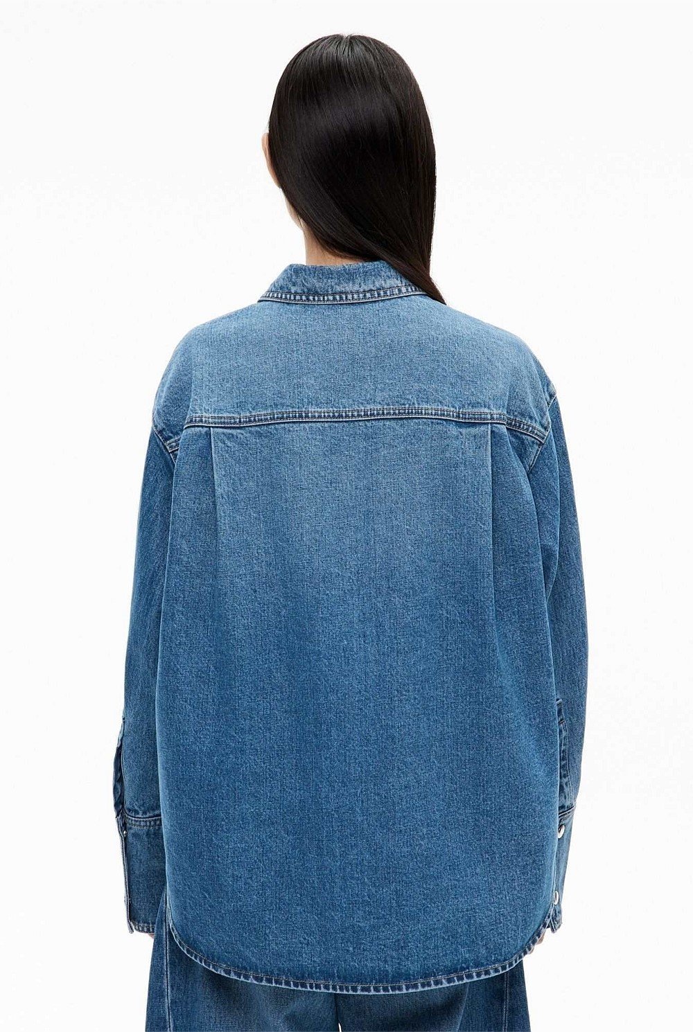 Denim Snap Shirt