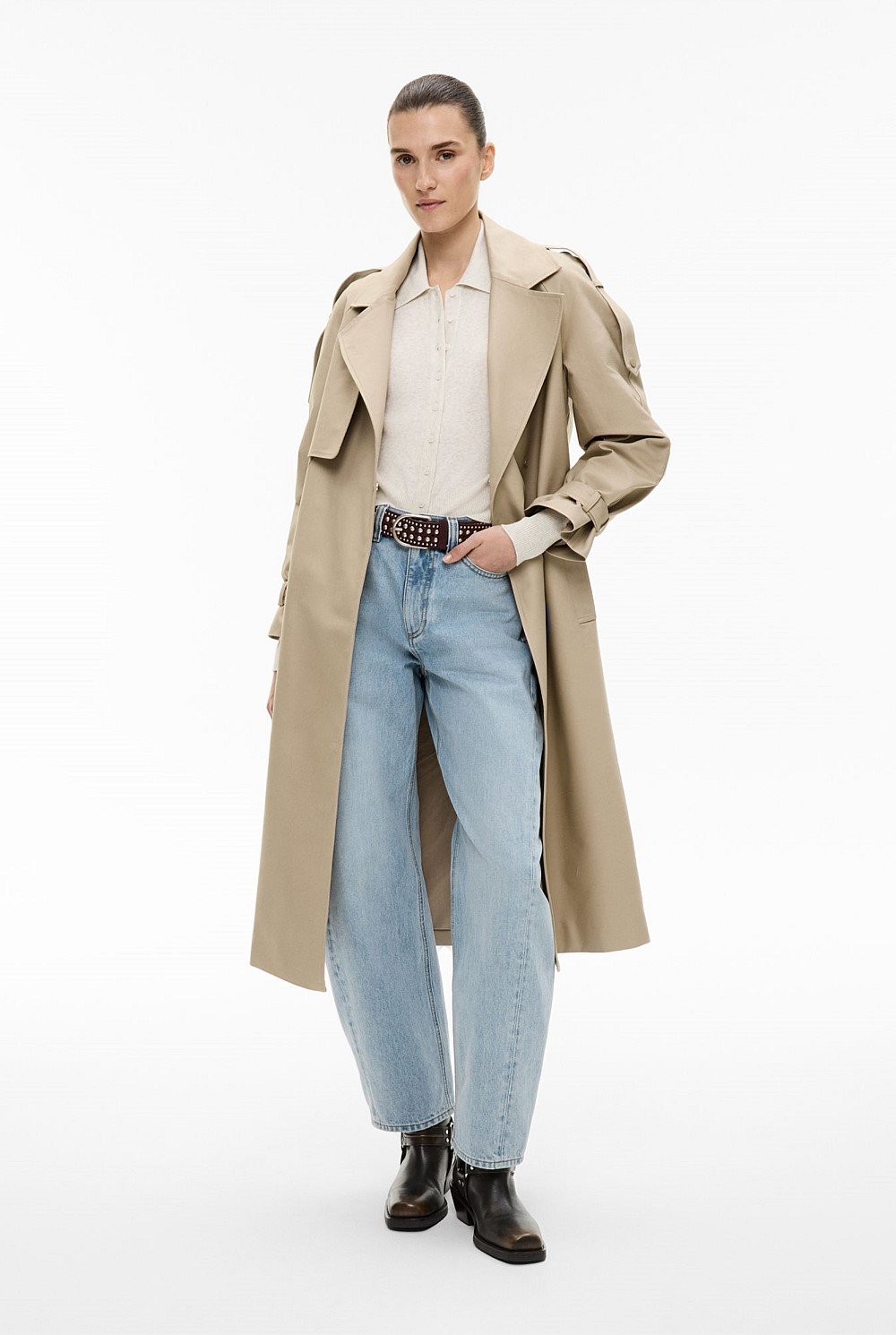 Collar Fine Cardigan