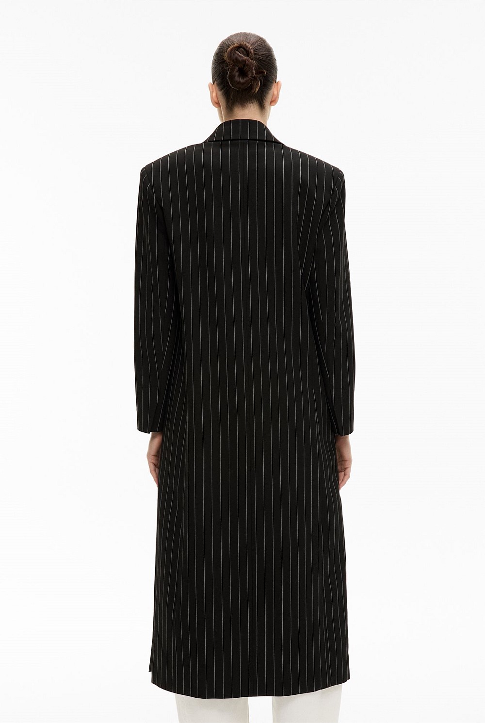 Pinstripe Coat