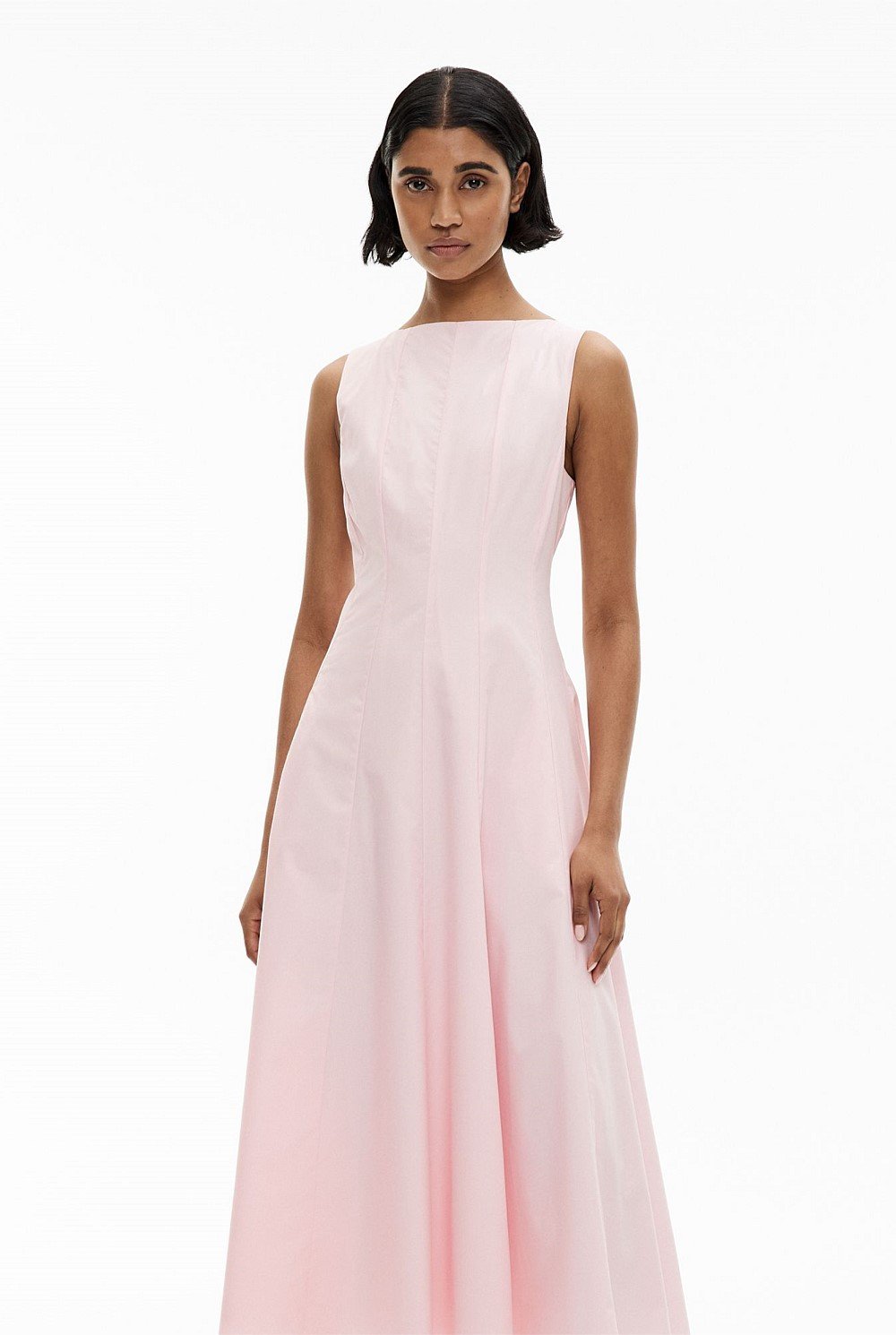 Panelled Midi Dress