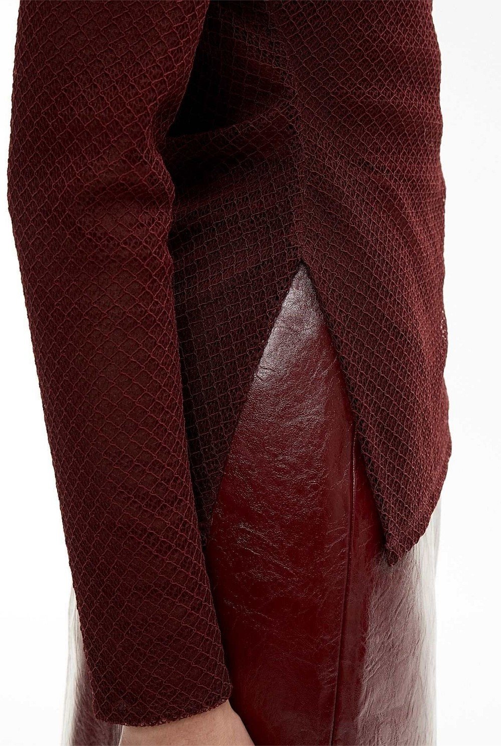 Openwork Jersey Top