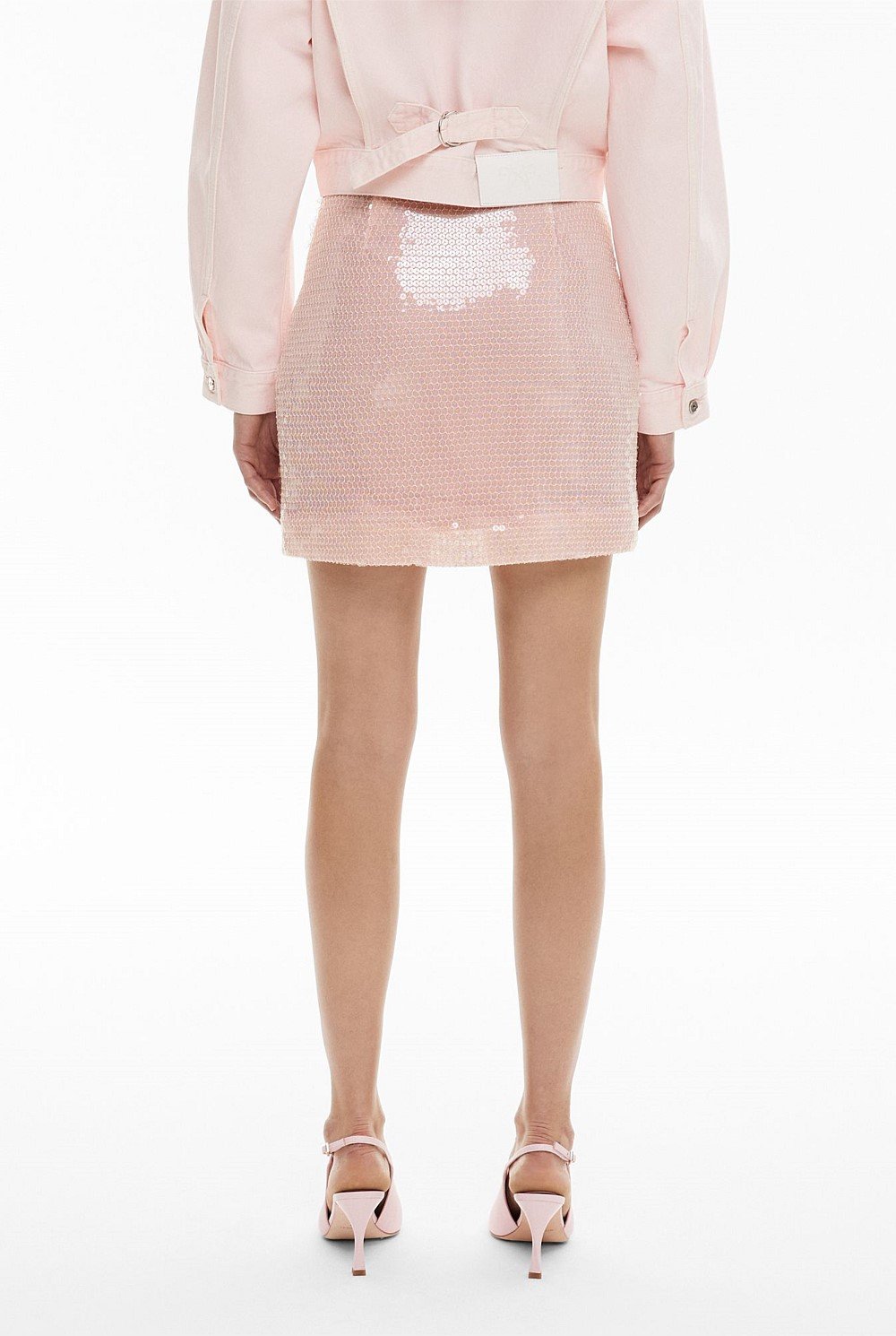 Sequin Mini Skirt