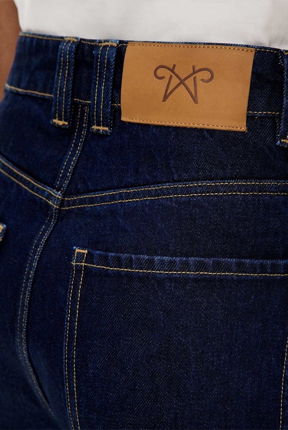Button Detail Jeans