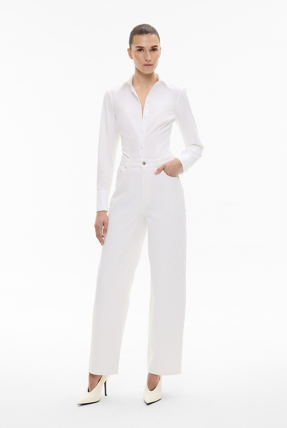 Belt Back Shirt