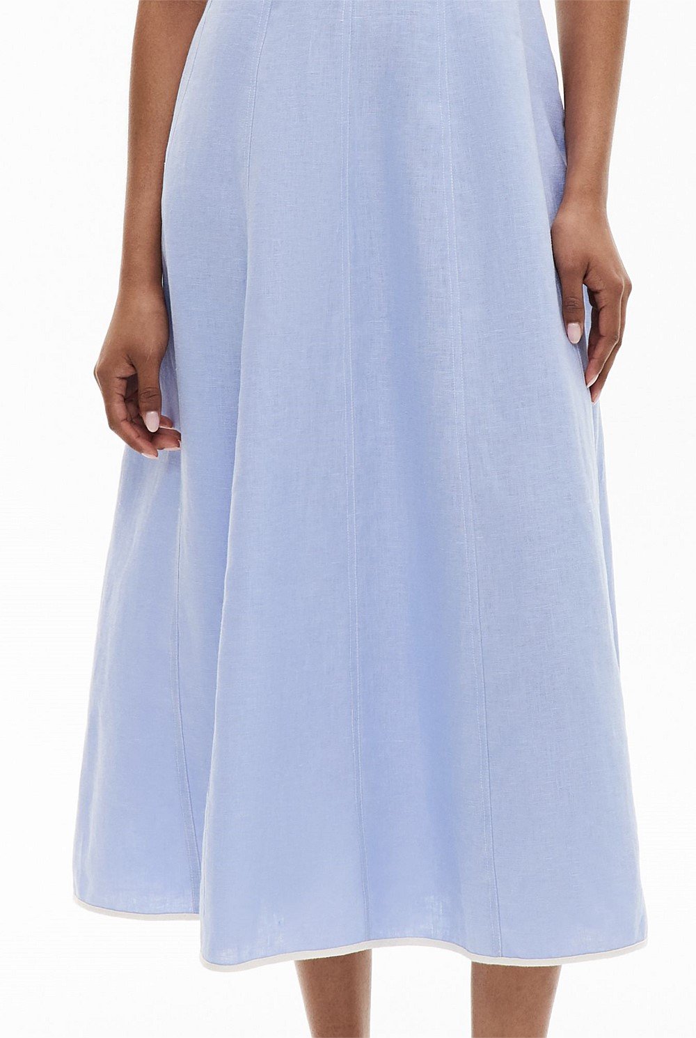 Linen Seam Dress