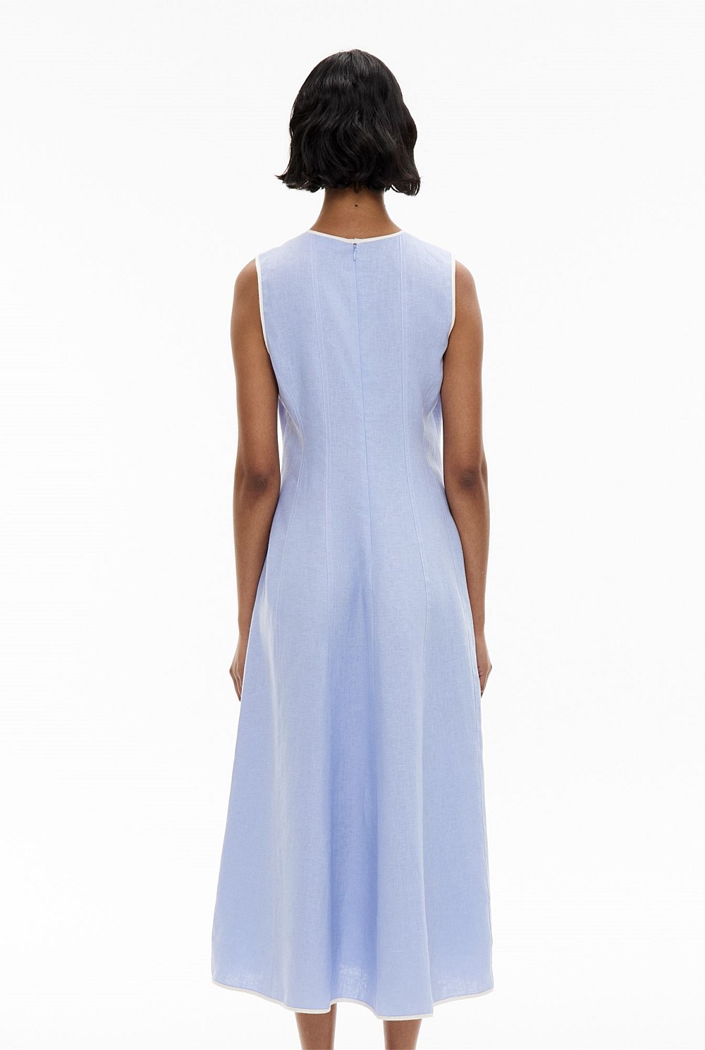 Linen Seam Dress