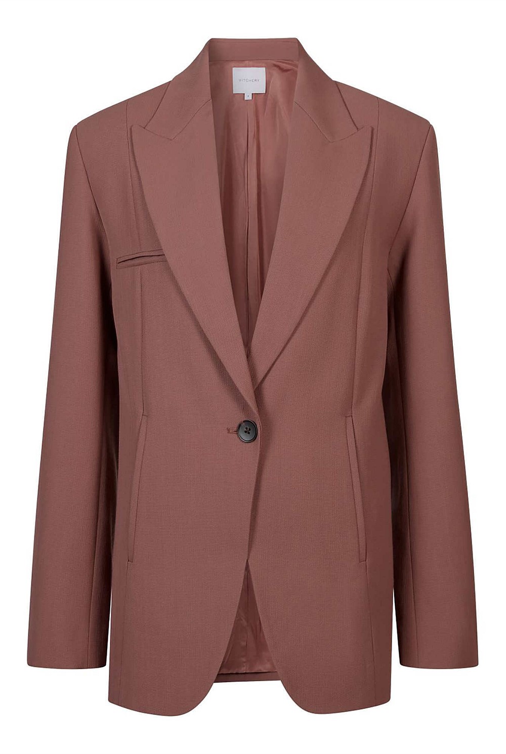 Piped Pocket Blazer