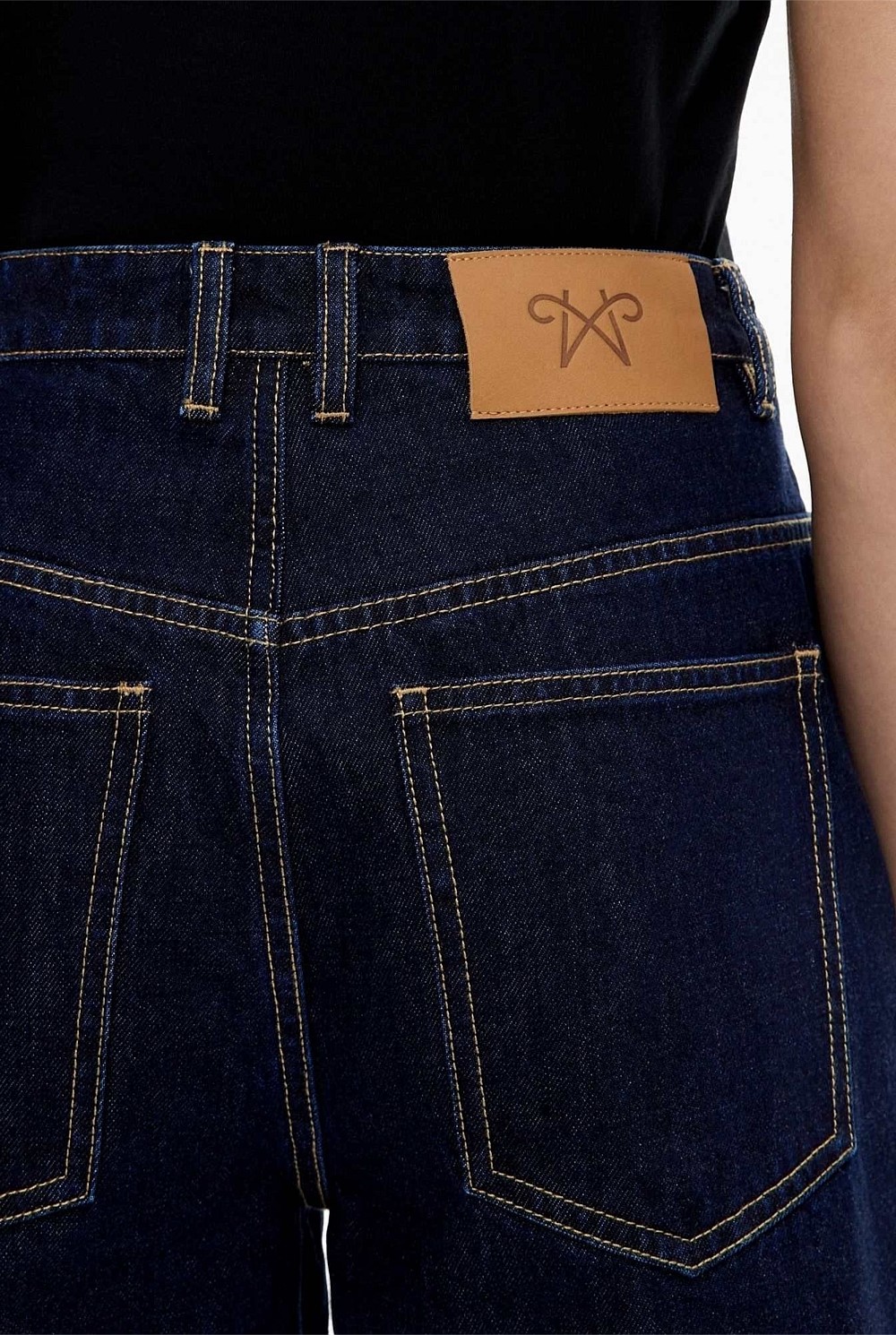Denim Bermuda Shorts
