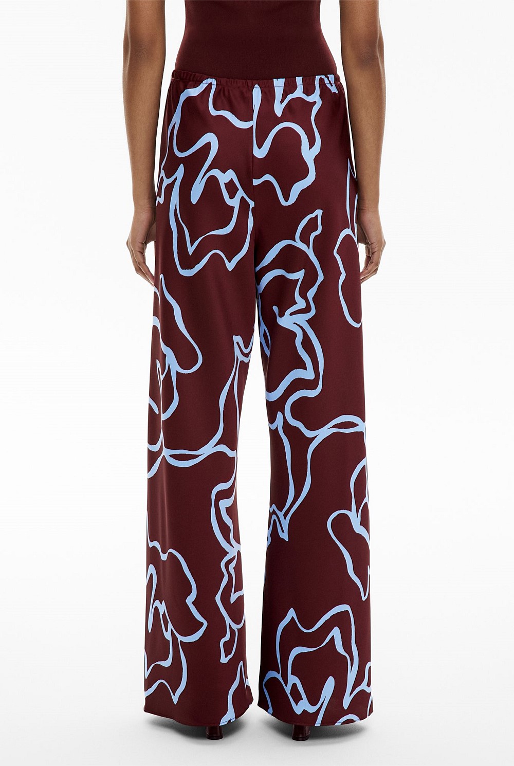 Bias Pull On Pants