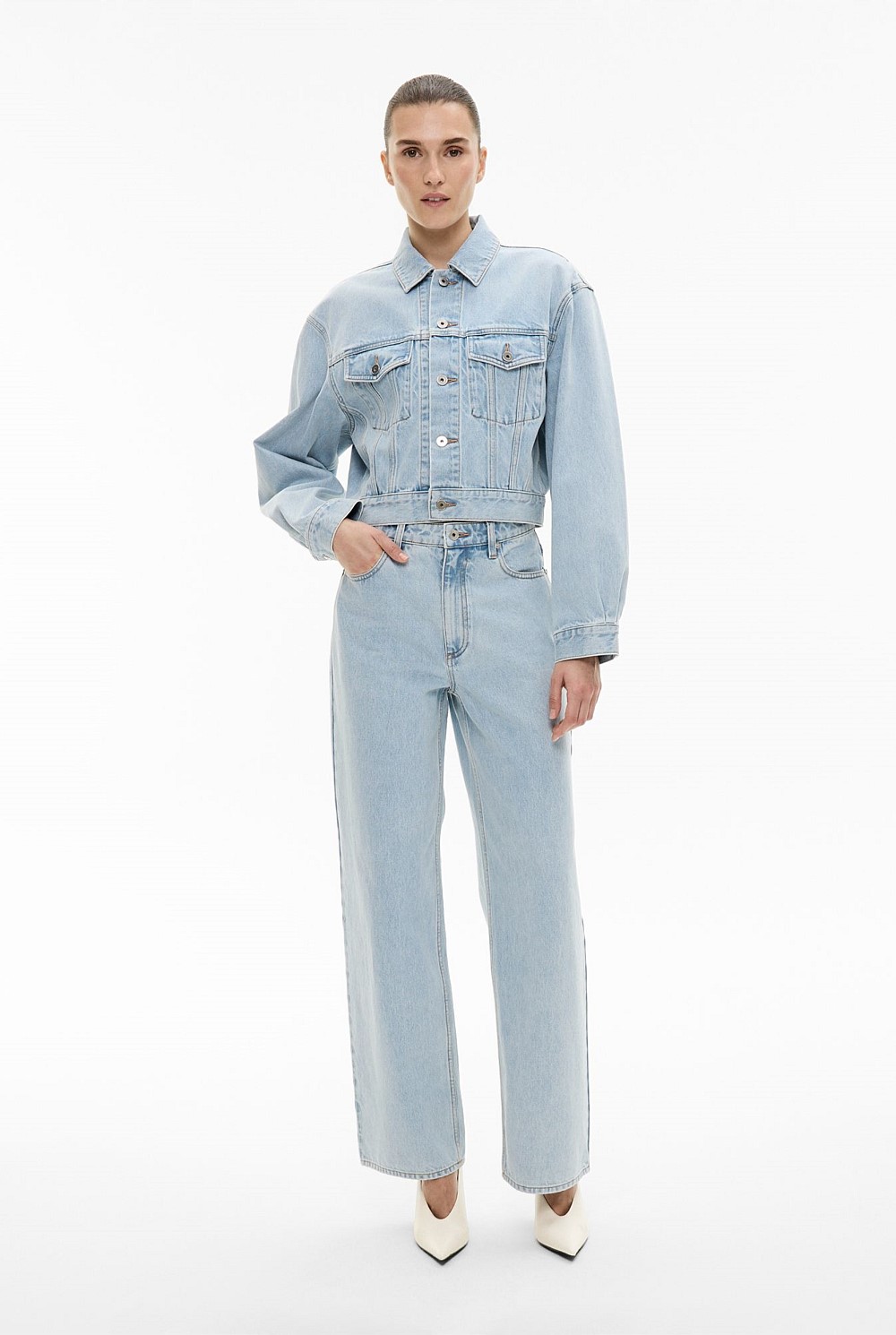Oversized Denim Jeans