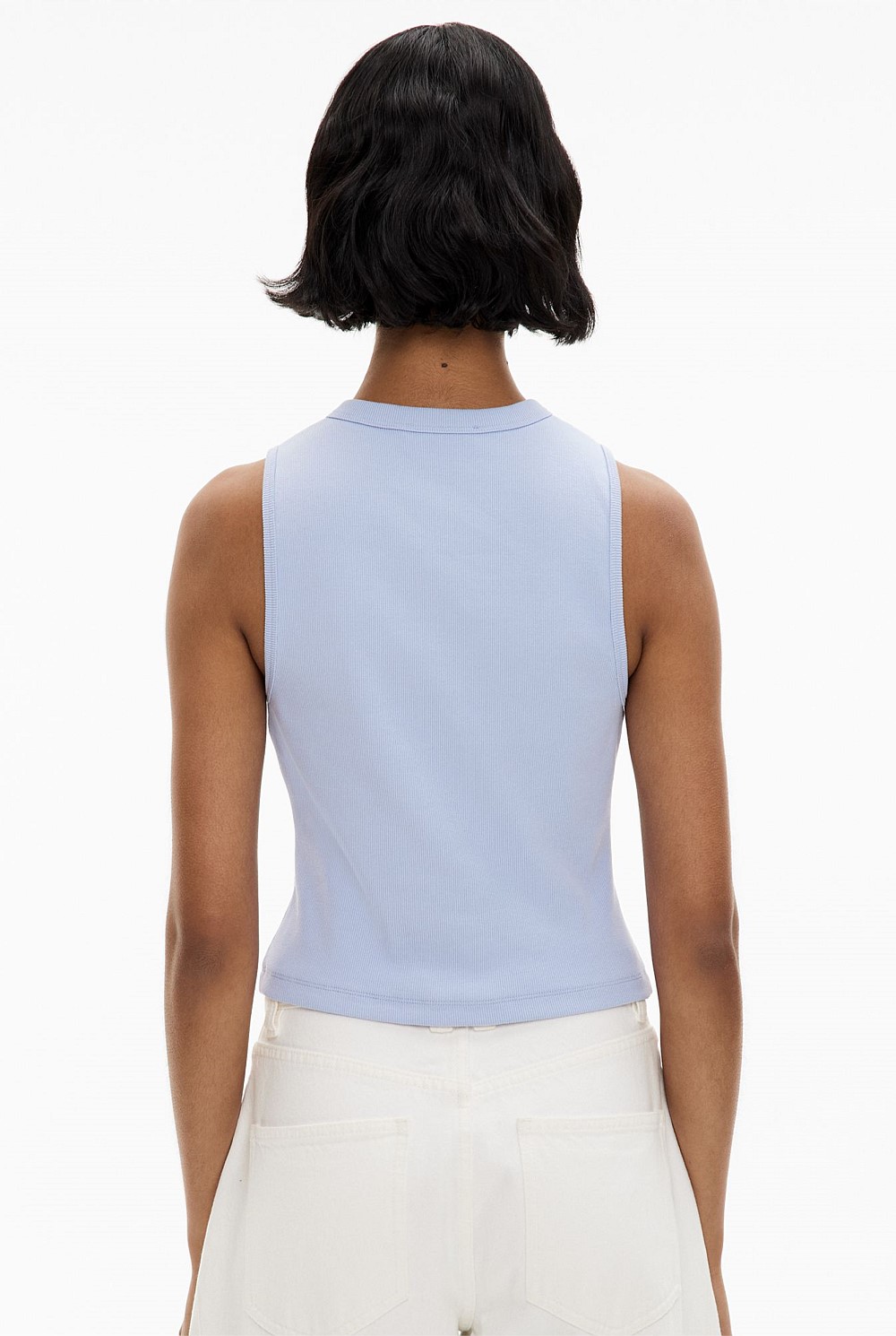 Button Through Tank Top