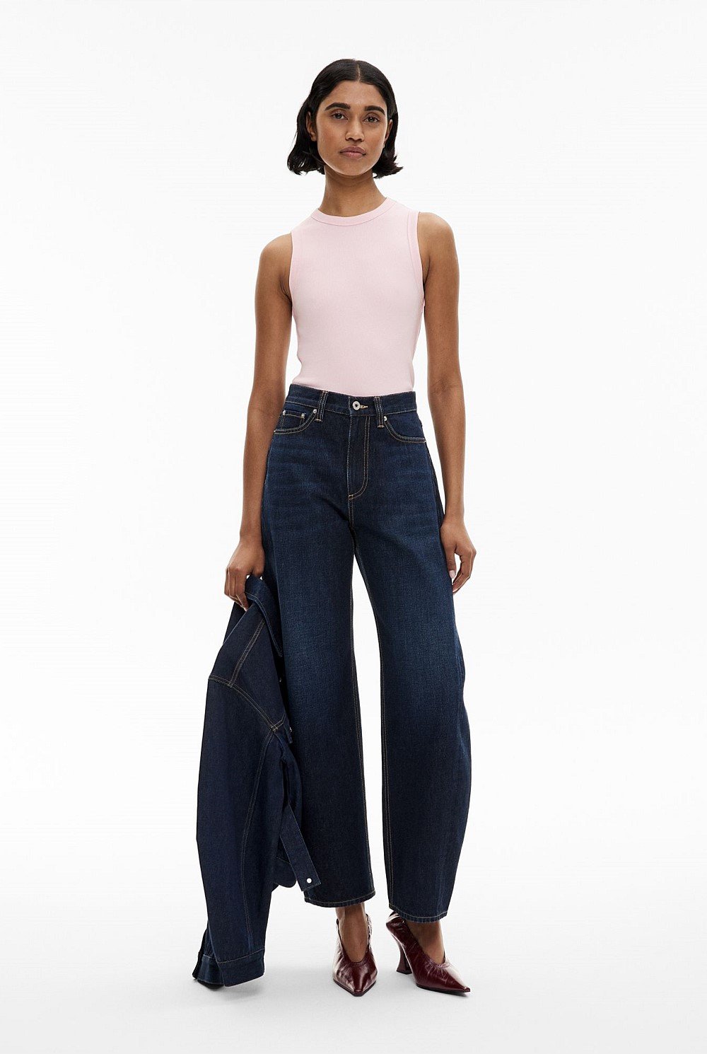 Crew Rib Tank Top