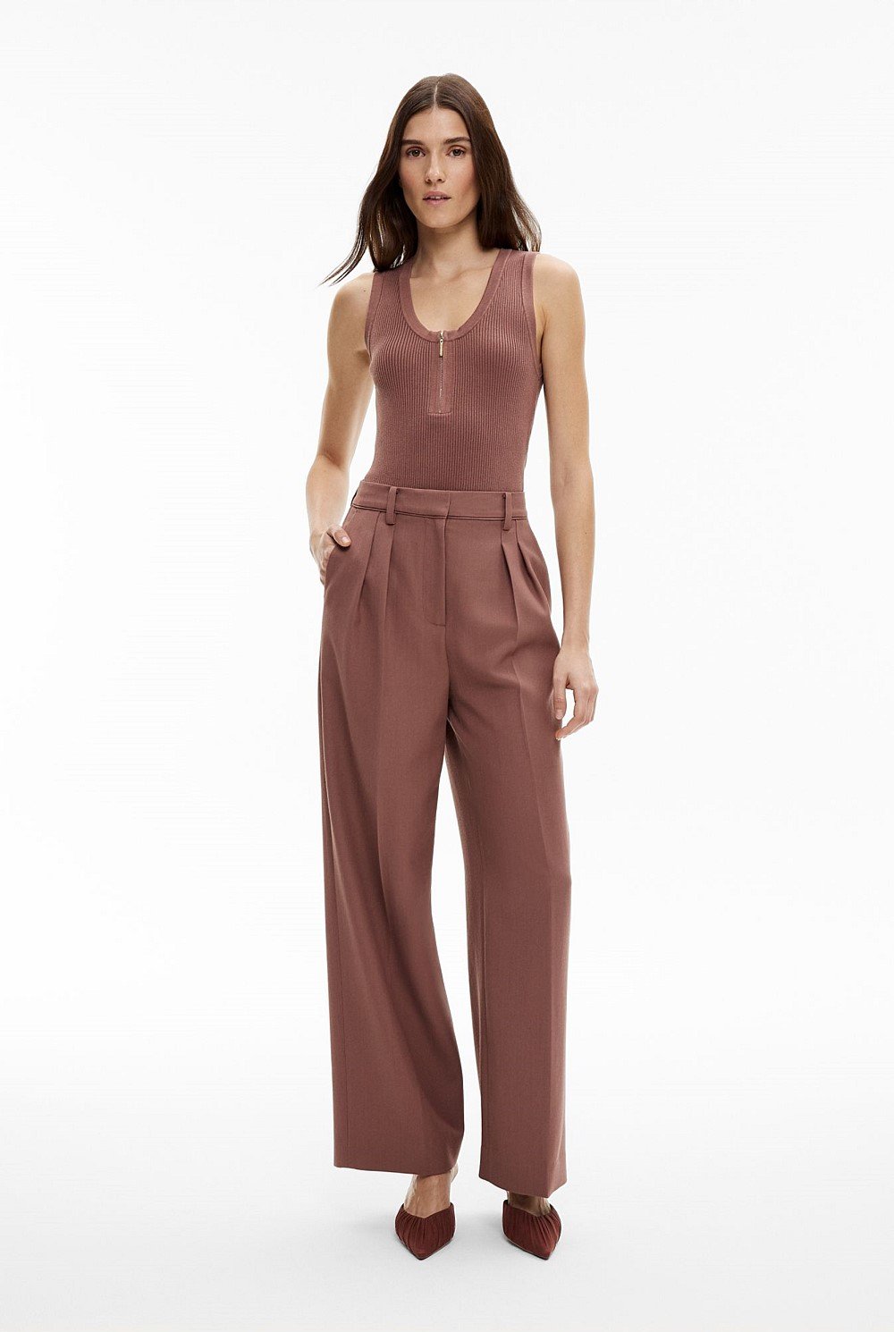 Piped Detail Pant