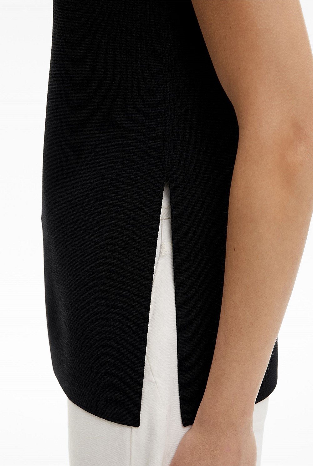 Knit Longline Tank Top