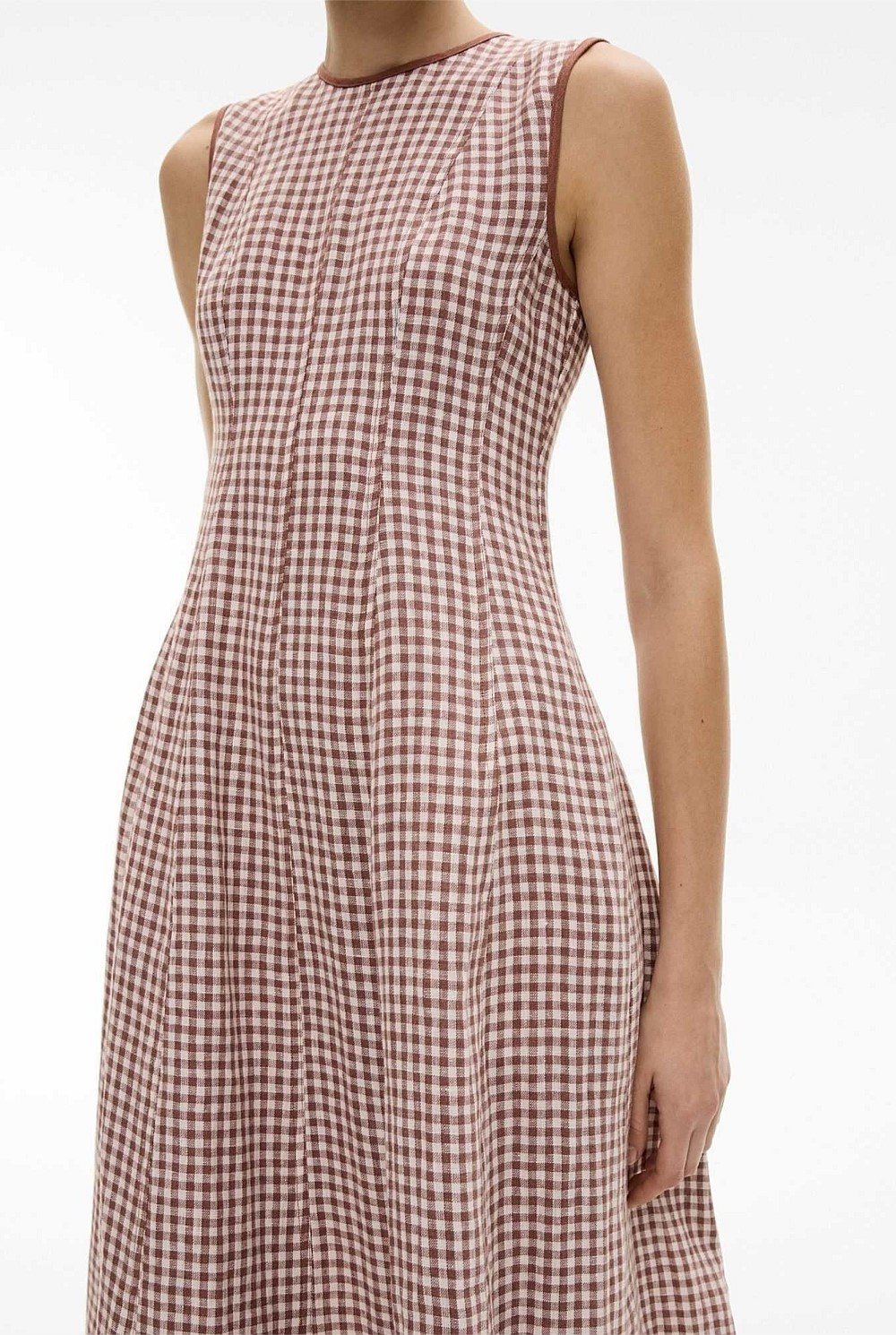 Linen Seam Dress