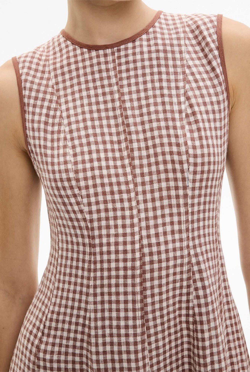 Linen Seam Dress