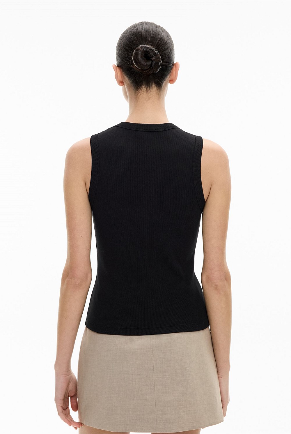 Crew Rib Tank Top