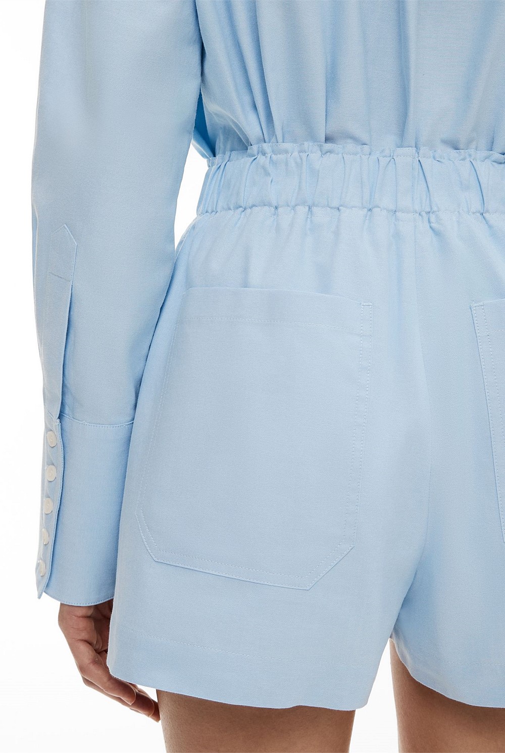 Cotton Oxford Shorts