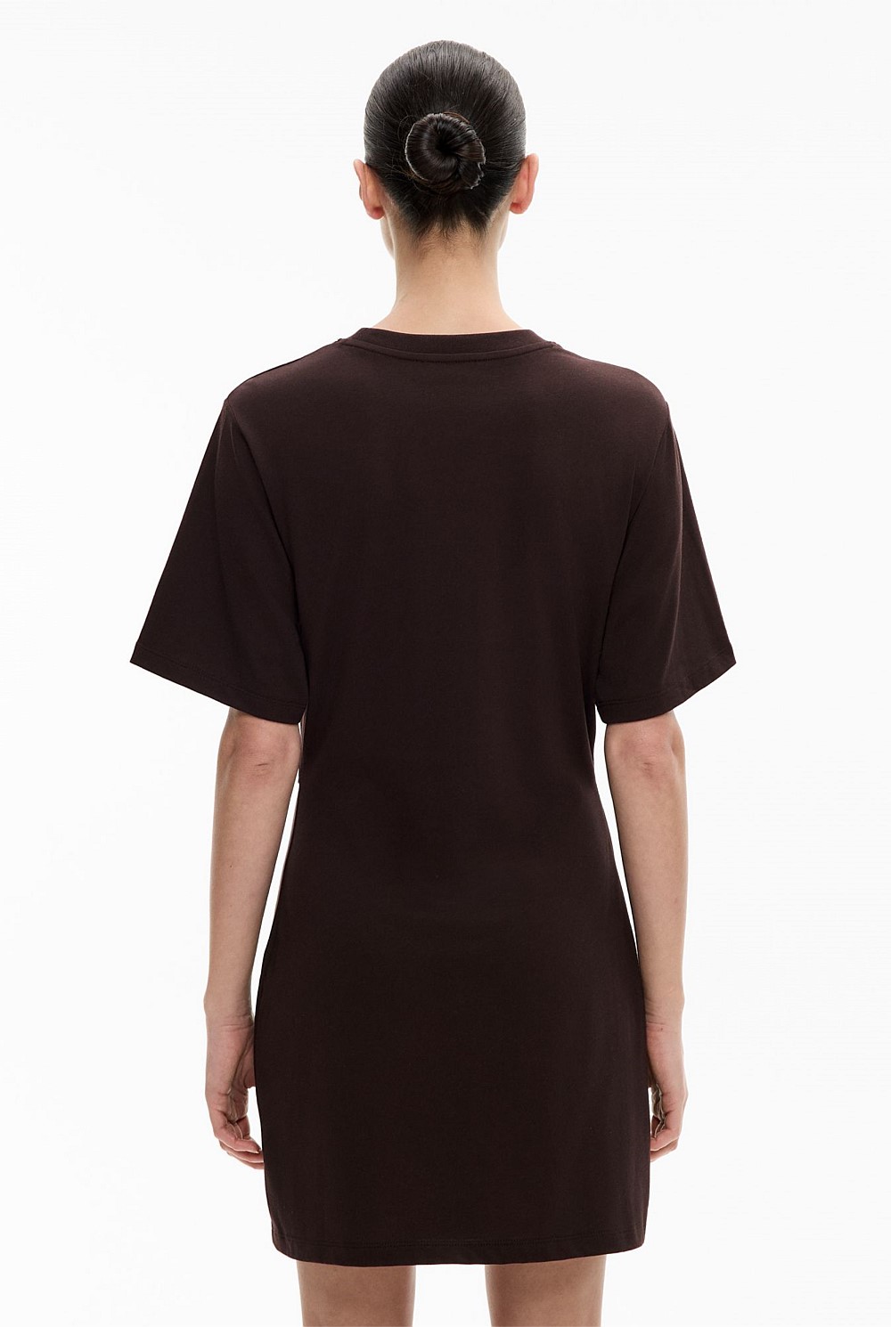 Trim Detail Tee Dress