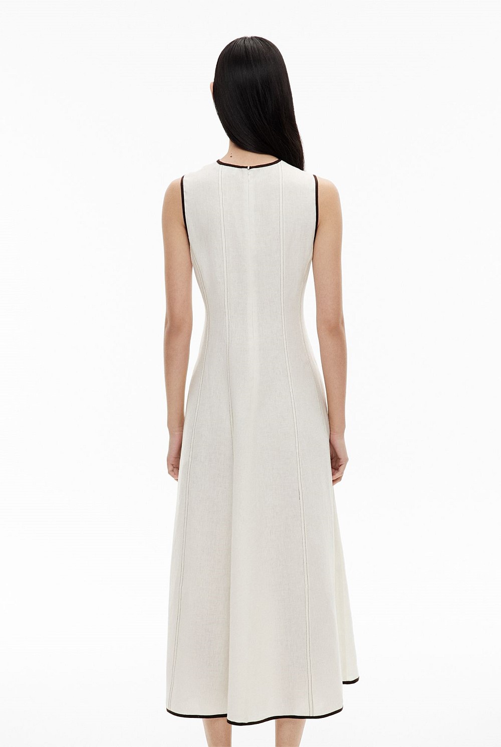 Linen Seam Dress