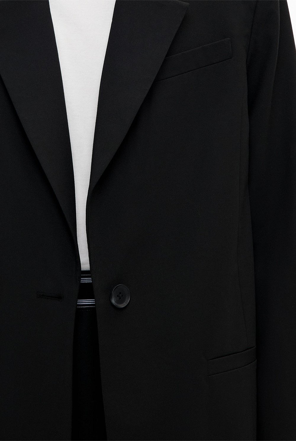 Cross Back Blazer